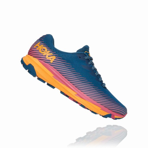 Hoka One One TORRENT 2 Trail Running Shoes For Women India Blue/Orange IN-9280